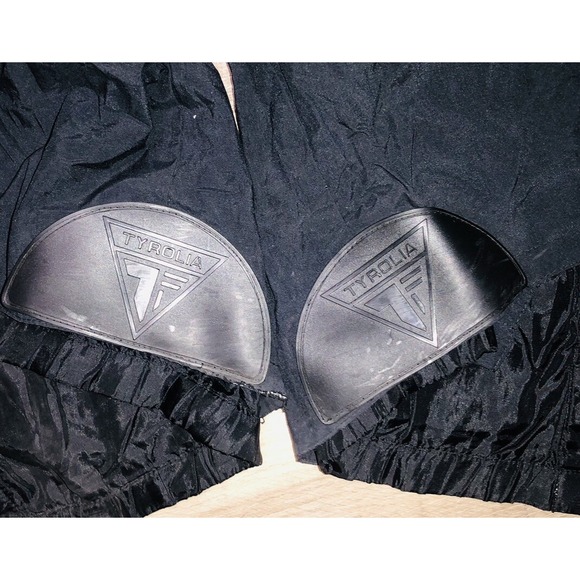 Vintage Tyrolia Snow Ski‎ Pants Women's L Black Retro - Picture 12 of 14